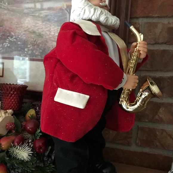 Rare Vintage Dancing Jazz Santa Clause - Picture 12 of 16